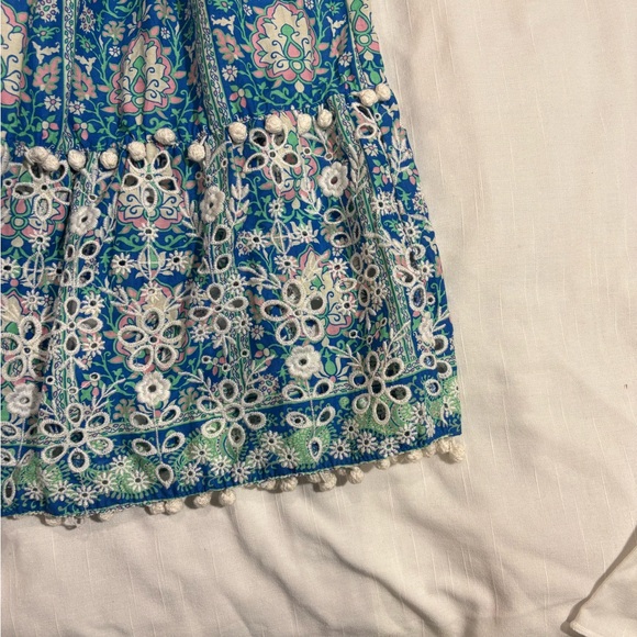 Zara Blue and White Square Neck smock Maxi Sundress
Bohemian, Beachy, Coachella - Picture 9 of 10